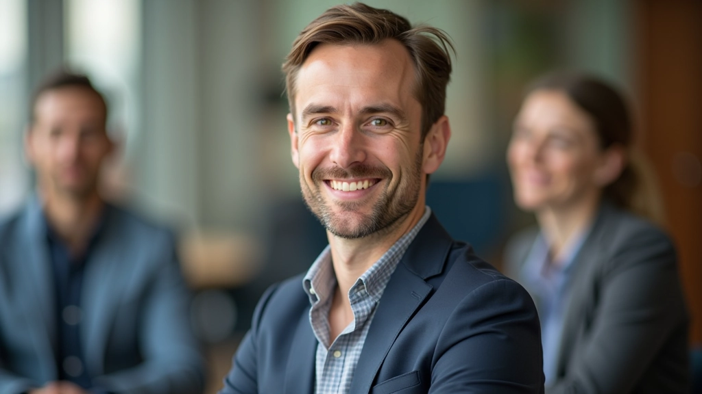 Coach in gesprek met teamlid, één-op-één begeleiding, ontwikkelingsgesprek