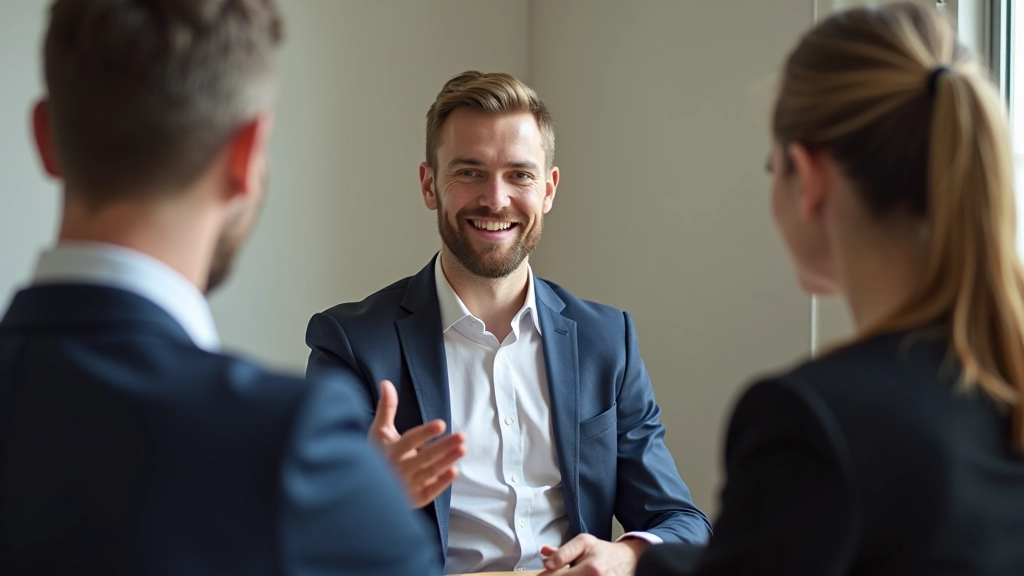 Coach werkend met manager in coaching sessie
