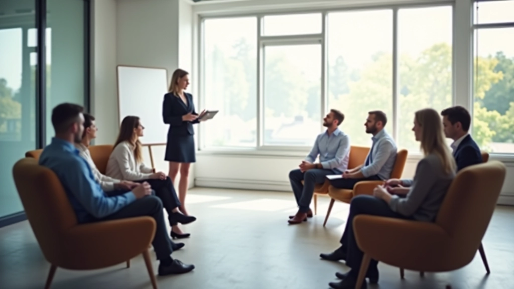 Professionele trainingsruimte met moderne faciliteiten voor leiderschapsontwikkeling
